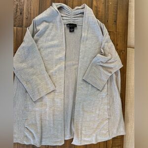Lane Bryant Heather Gray Cardigan